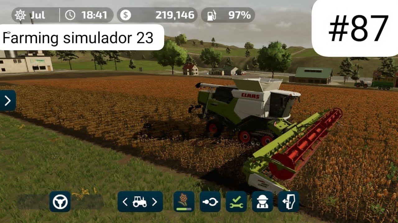 Farming simulador 23 mobile e Nintendo Smith comprando o campo 15 #87