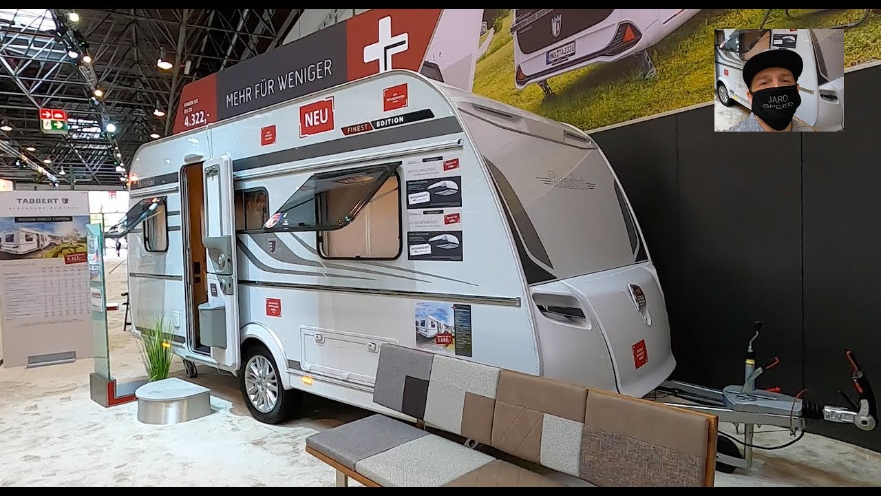 Tabbert Rossini RO 450 TD finest edition travel trailer caravan camper walkaround and interior V1131