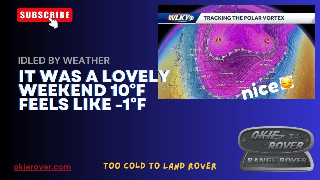 Too Cold to Work on Land Rovers (Post #722) 1/25/2026
