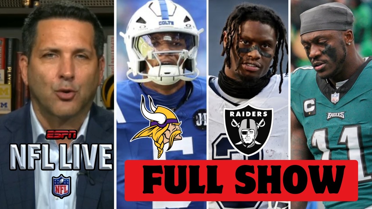 Full NFL LIVE | Cowboys trade Pickens for Crosby? - AJ Brown to Patriots? - Richardson to Vikings?
