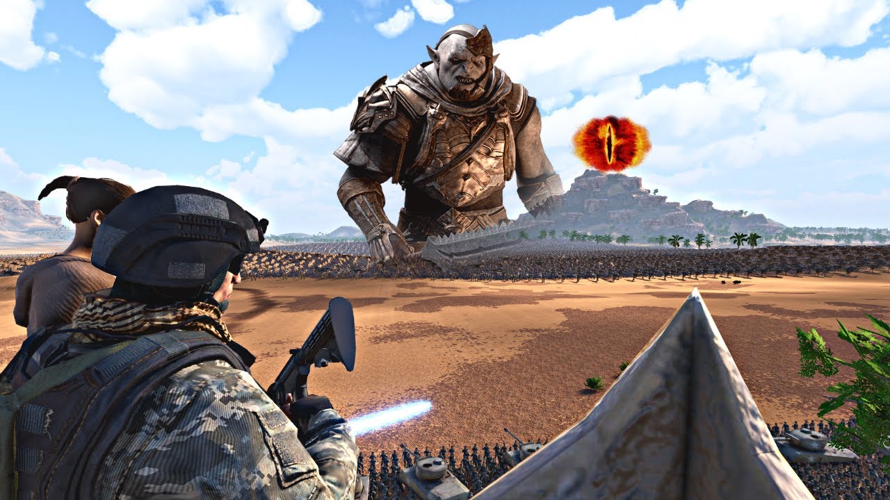 MORDOR'S NEW TARGET IS SPARTAN WARRIORS - Epic Battle Simulator 2 - UEBS 2
