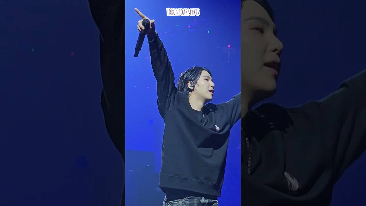 230503 D-DAY Fancam Agust D Suga BTS D-DAY Tour Concert - ALLSTATE Arena Chicago #agustd #suga #bts