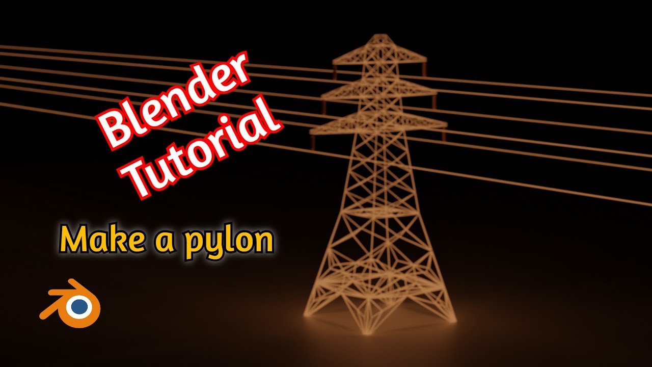 Урок по созданию пилона в Blender. Как делать тычки: 👍ПОДПИШИСЬ 👍(урок для начинающих)