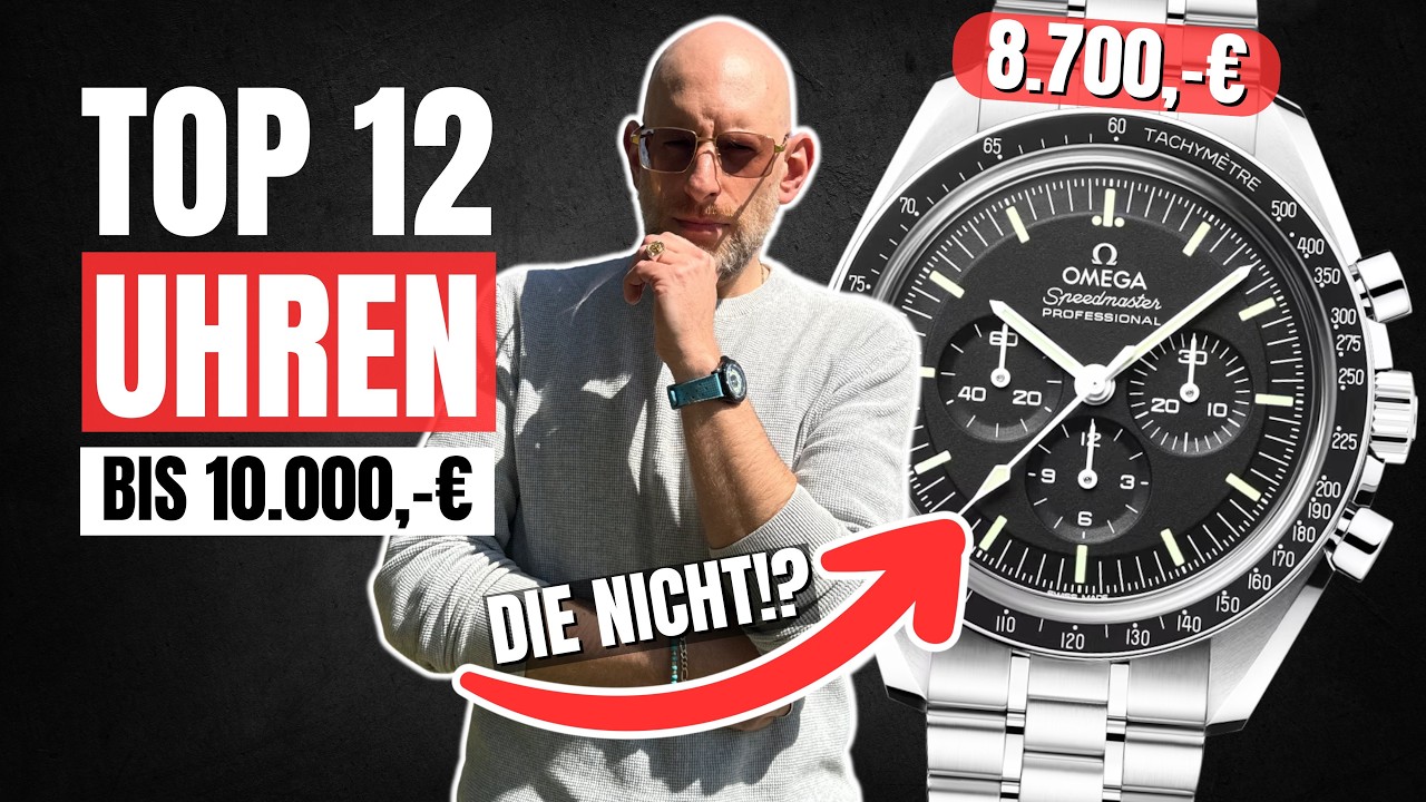 Beste Luxusuhren 2025 bis 10.000,- &euro;❗️Meine Wahl! 🔥
