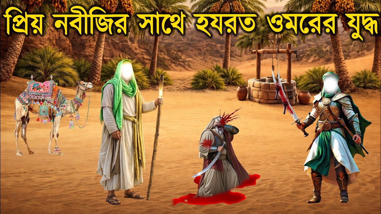 প্রিয় নবীর সাথে হযরত ওমরের যুদ্ধ কিভাবে হয়েছিল | হযরত ওমর এর জীবন কাহিনী | ইসলামিক ঘটনা | julfikar