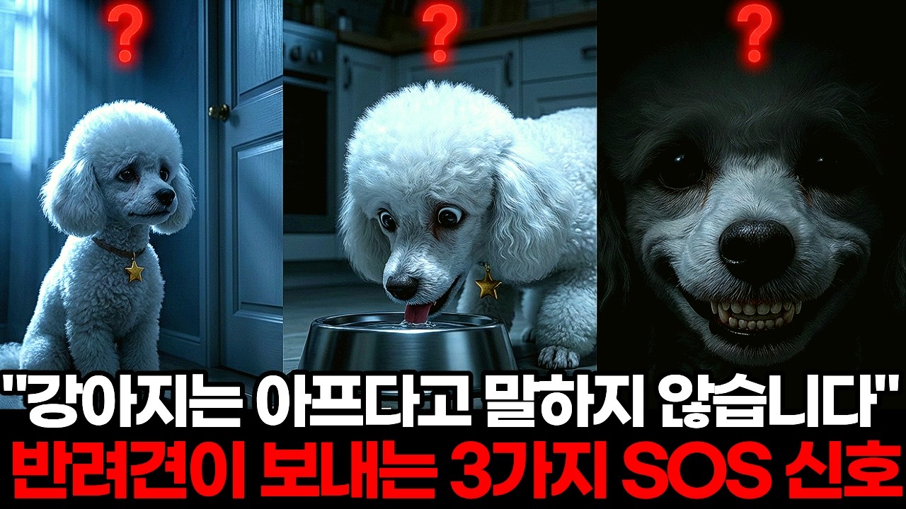 강아지가 살고 싶어서 보호자에게 마지막으로 보내는 '소름 돋는' SOS신호 3가지