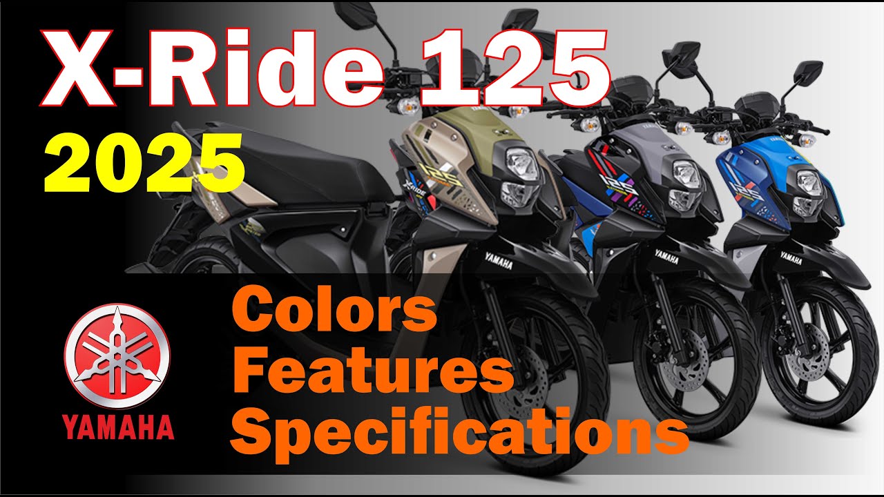 Yamaha X-Ride 125 2025 (125cc Adventure Automatic Motorbike): Colors, Features, Specifications