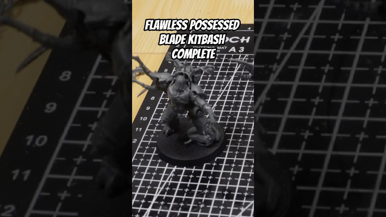 Flawless Possessed Blade Kitbash Complete ✅ What do you wanna next? 