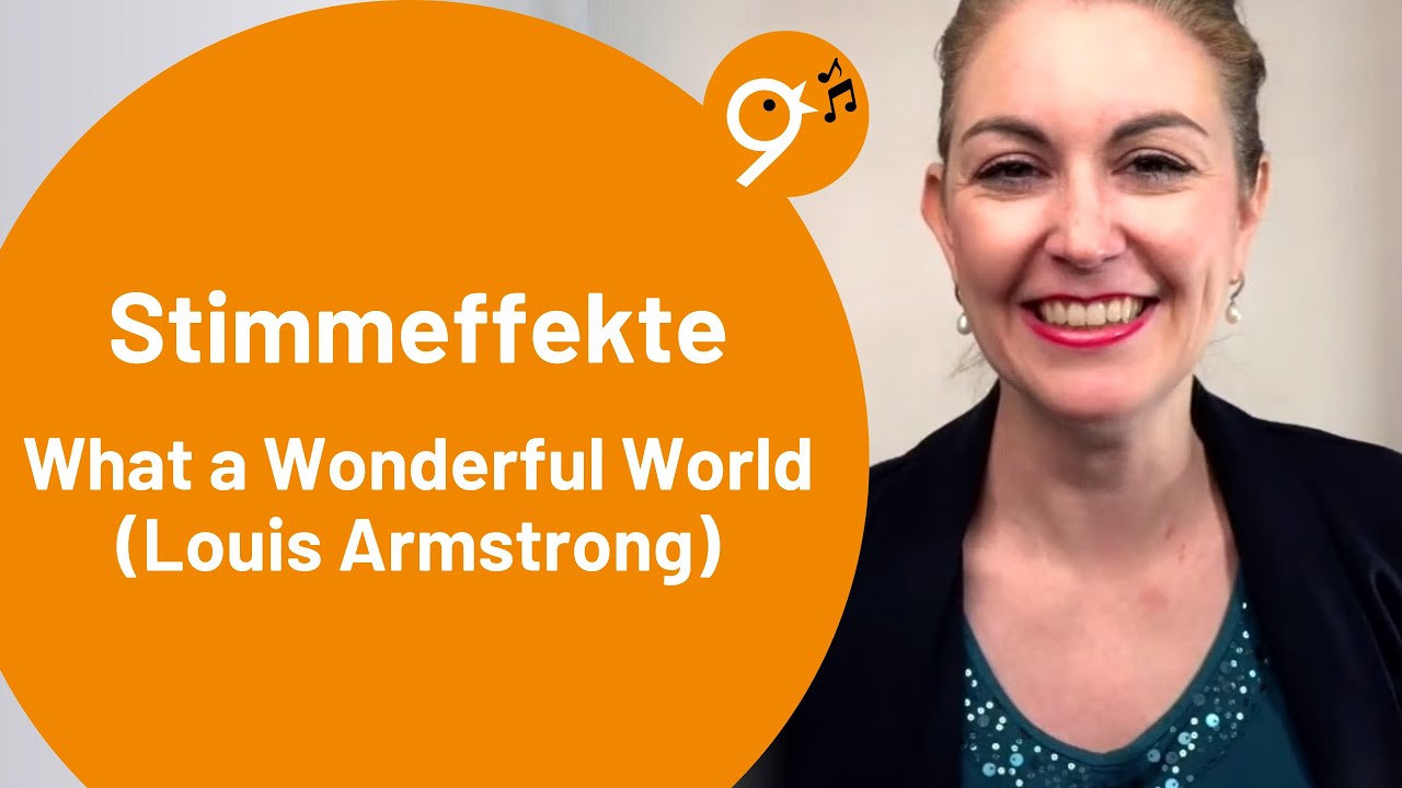 Einsingen um 9 (27.1.26) mit Julia, Stimmeffekte, What a Wonderfull World (L. Armstrong)