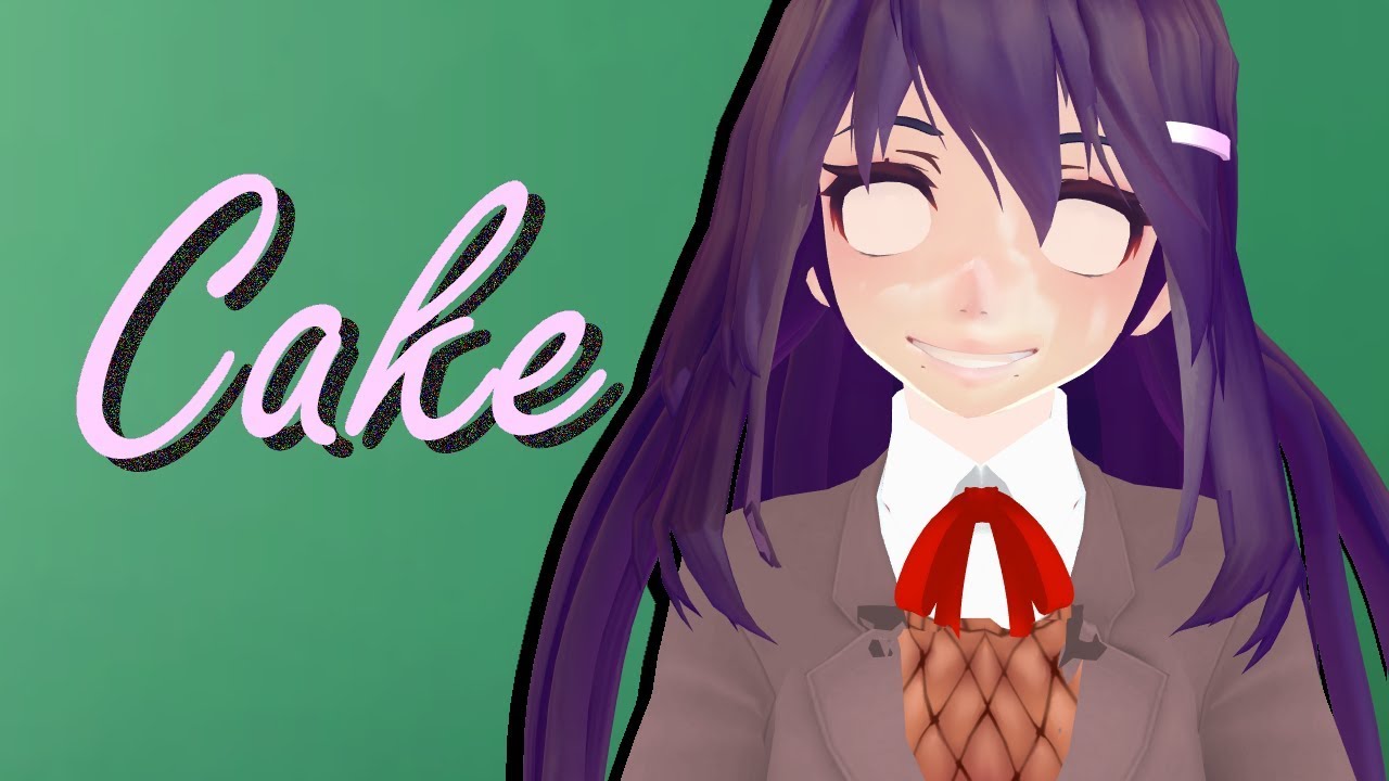 |MMD x DDLC| Cake