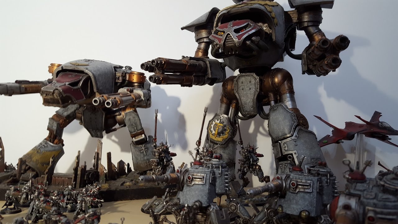 APOCALYPSE; Eldar vs Space Marines and Admech; Warhammer 40k battle report