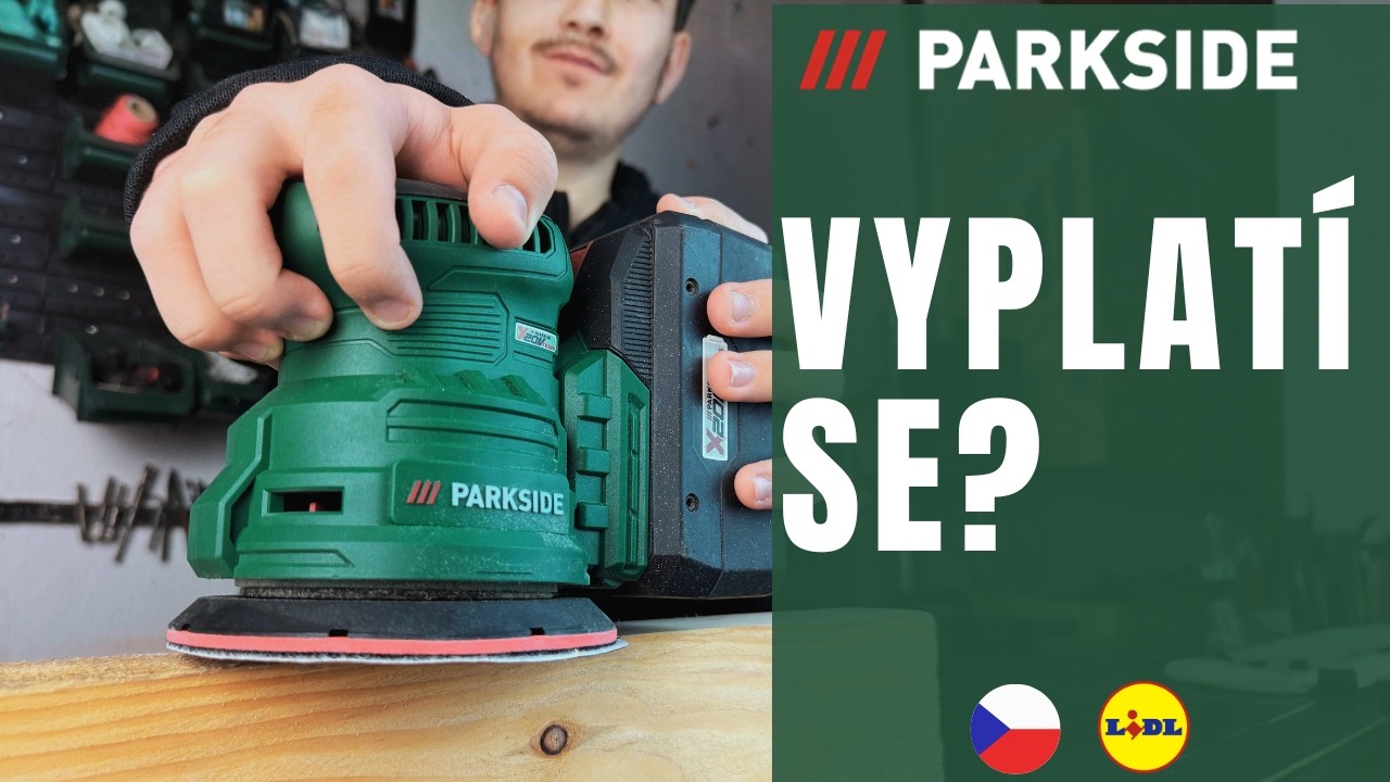 20 V EXCENTRICKÁ BRUSKA Parkside PAEXSG 20-Li B1 ČEŠTINA ČESKÁ REPUBLIKA LIDL
