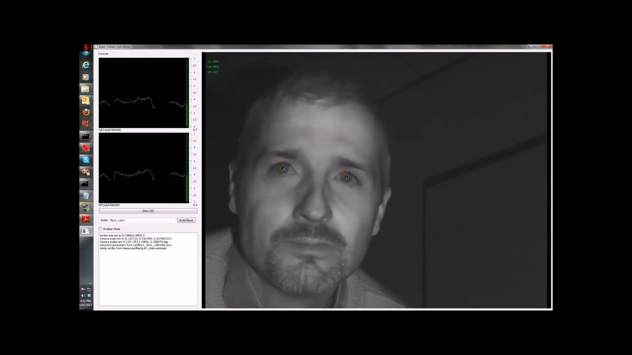 Gaze tracking, from one face to another