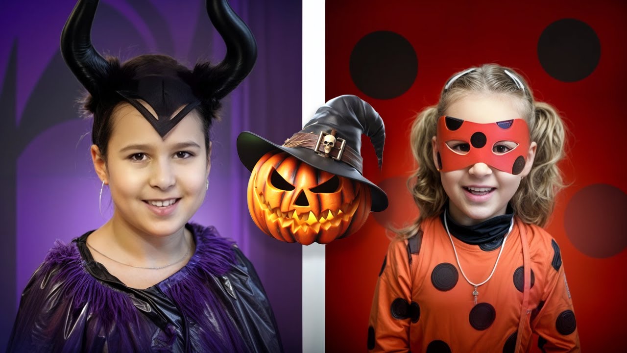 Как отмечали Halloween Амелия и Этель