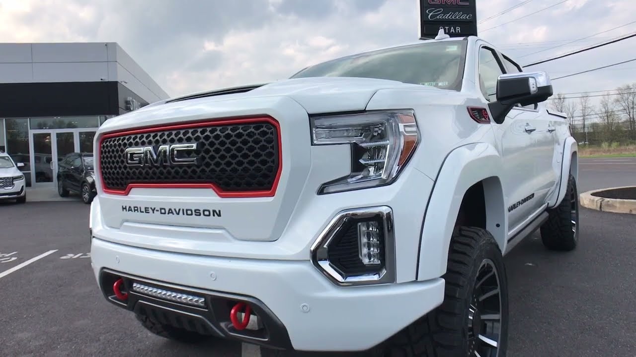2022 Harley Davidson Edition GMC Sierra 1500 SLT EcoTec3 5.3L V8 4D Crew Cab 10-Speed Automatic