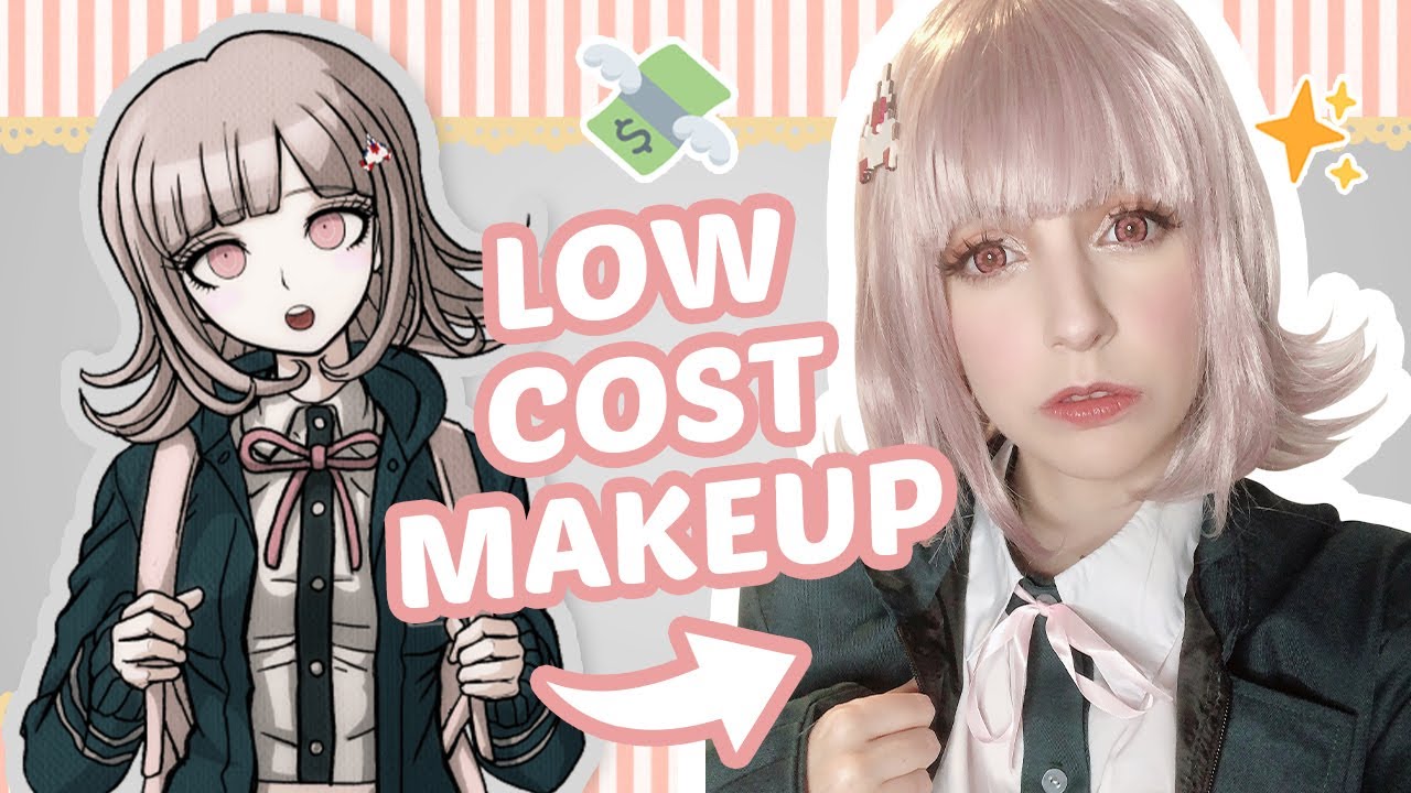 Makeup Cosplay con Prodotti Economici (Chiaki Nanami di Danganronpa 2) ☆ Esther Lipofago