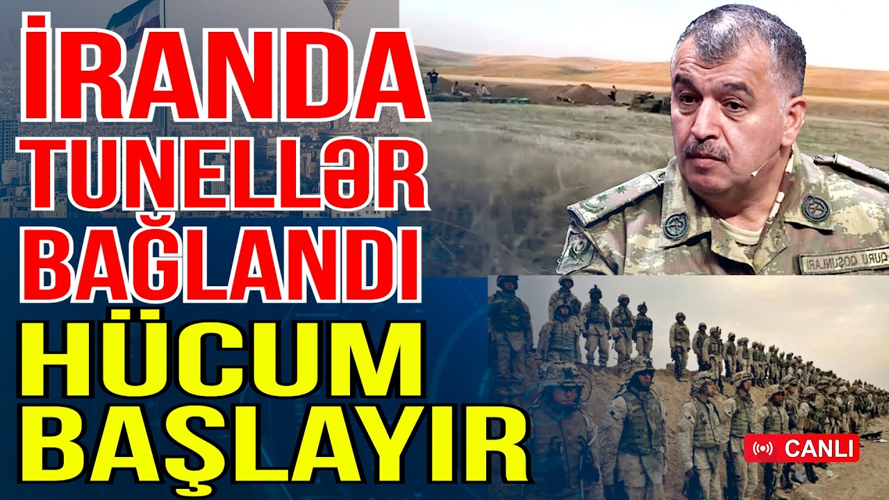 İranda tunellər bağlandı - DƏHŞƏTLİ HÜCUM başlayır - Üzeyir Cəfərovla Gündəm Masada - Media Turk TV