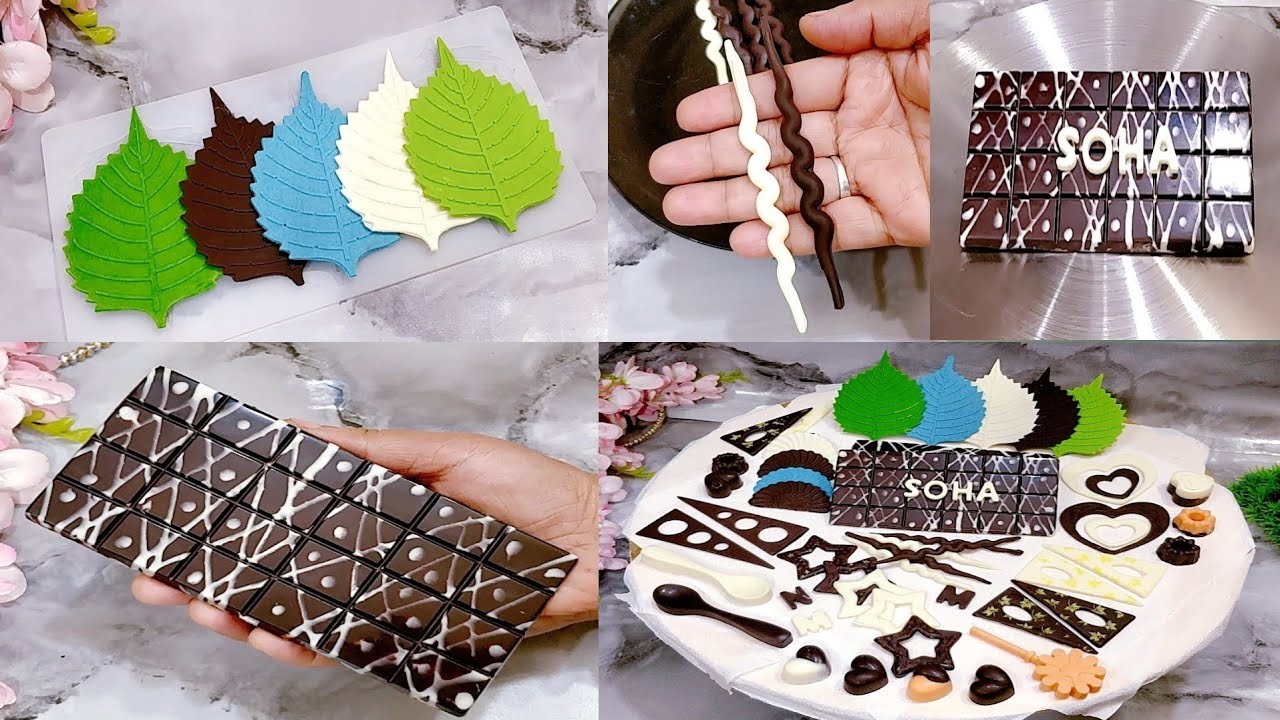 টিপস্ সহ সহজ পদ্ধতিতে চকলেট টপার তৈরির A to Z,Dark Chocolate White Chocolate Topper,Chocolate Topper