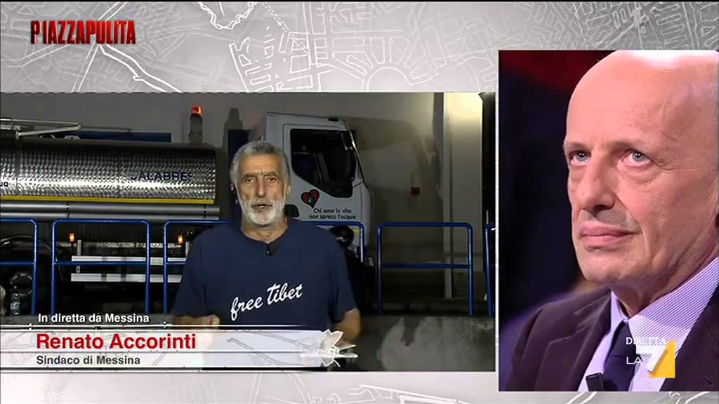 Accorinti: finché sarò sindaco combatterò per i diritti e non per l'elemosina
