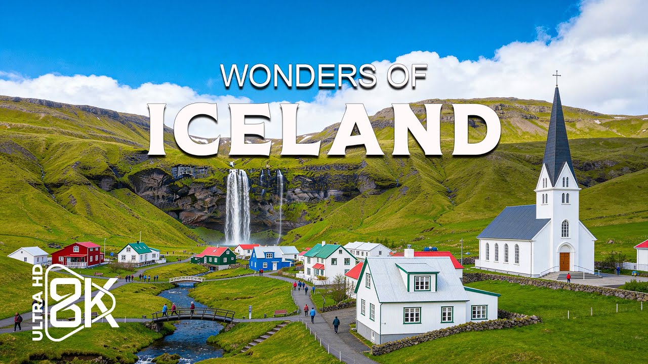 Wonders of Iceland – Explore Waterfalls, Lava Fields, and Arctic Horizons | Travel Video 4K