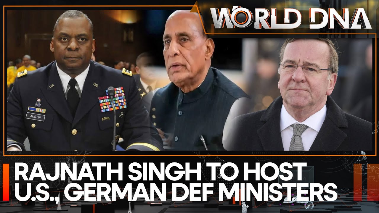 India's Defence Min Rajnath Singh to host US' Lloyd Austin, Germany's Boris Pistorius | World DNA