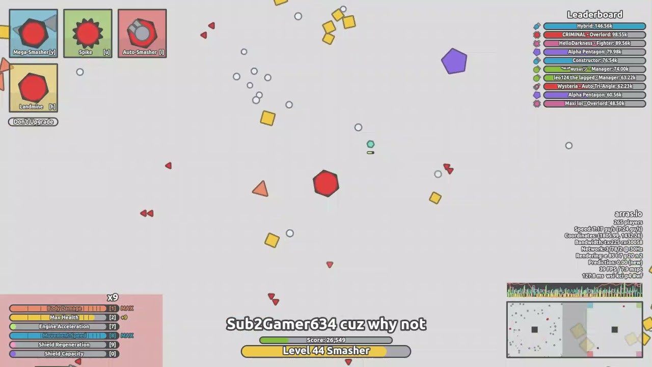 Gem - The Shiny Shapes Gauntlet - Arras.io