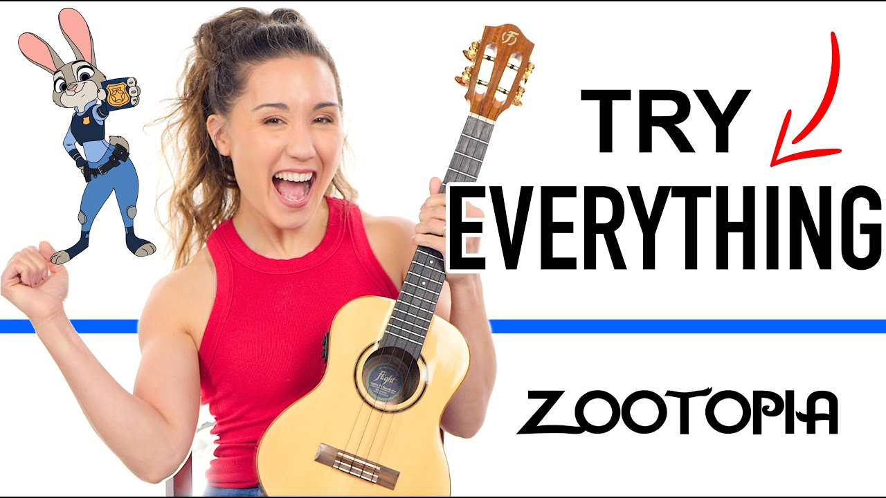Feel like giving up? Play THIS! Try Everything Ukulele Tutorial with Play Along