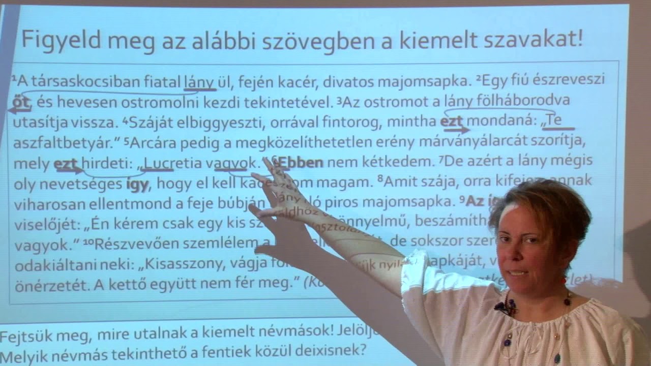 Kapcsolóelemek a szövegben