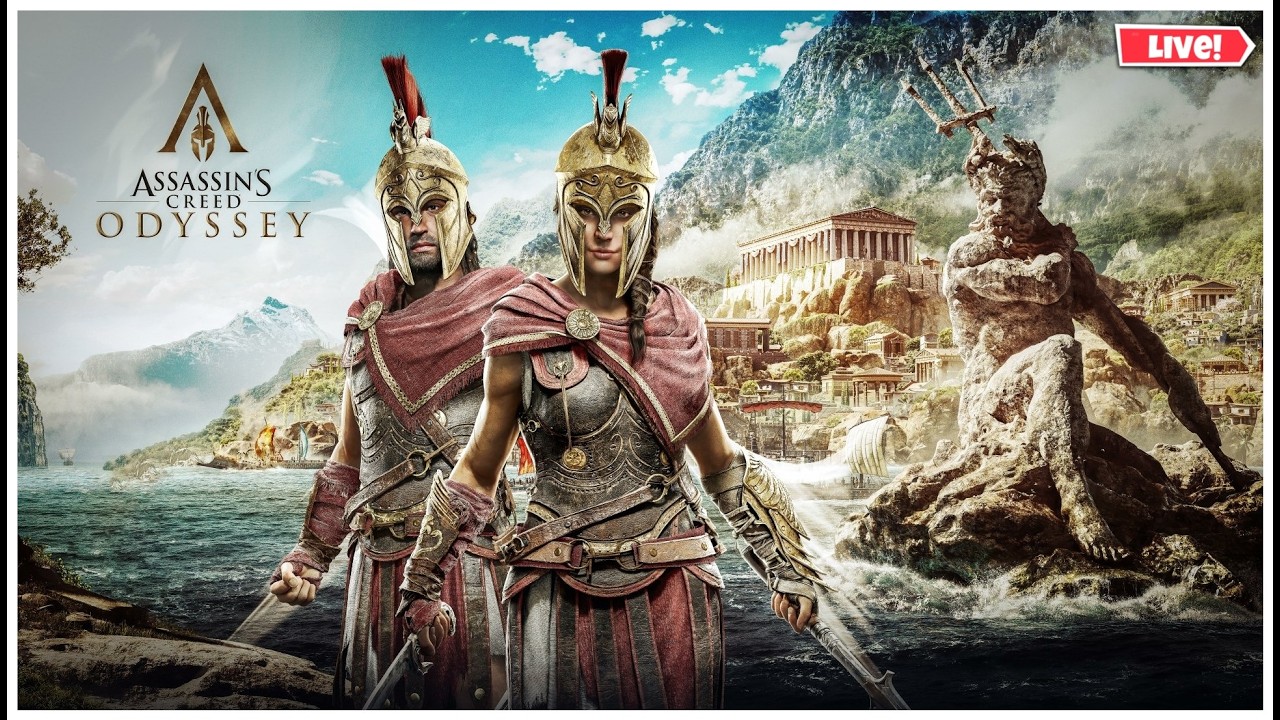 12 HOUR STREAM DAY 4! Playing Assassin's Creed ODYSSEY! Malayalam! 6K Done!