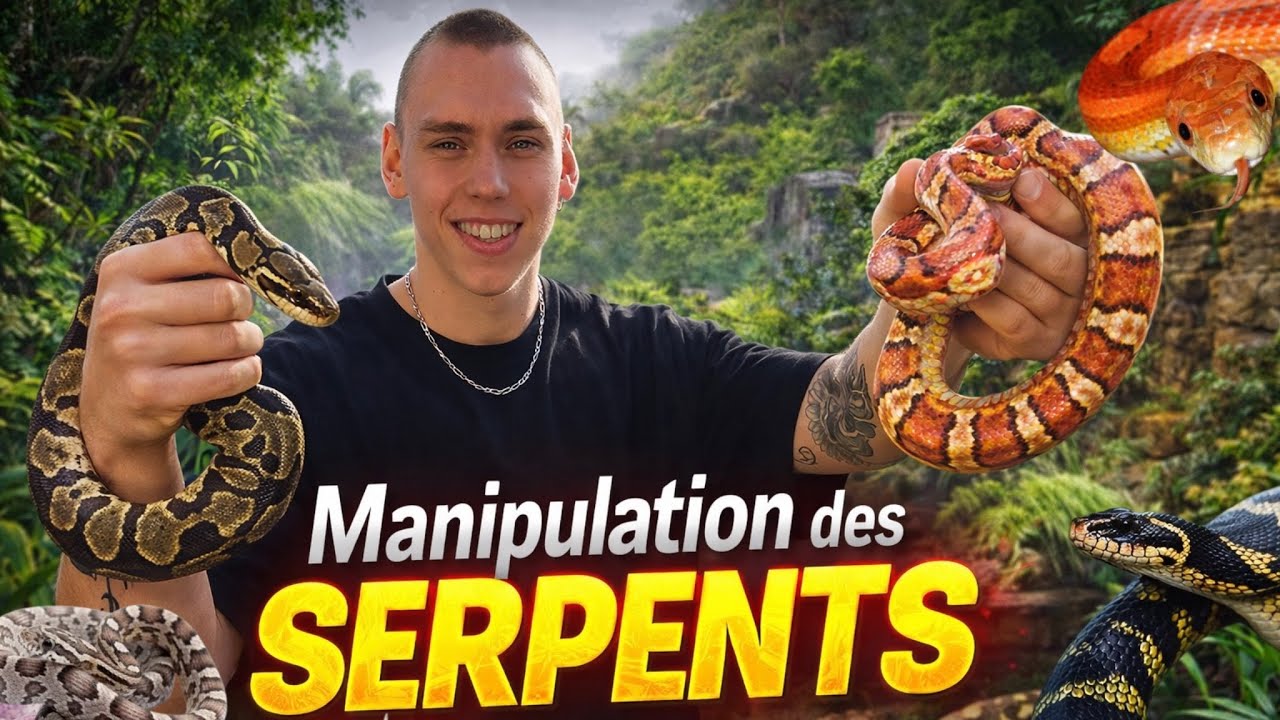 La MANIPULATION des SERPENTS : ce que PERSONNE ne te dit 🐍