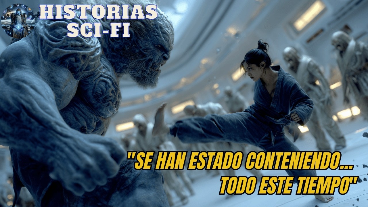 El instructor cometió un error al empujarla; ella lo hizo atravesar la lona blindada | Sci-Fi I HFY