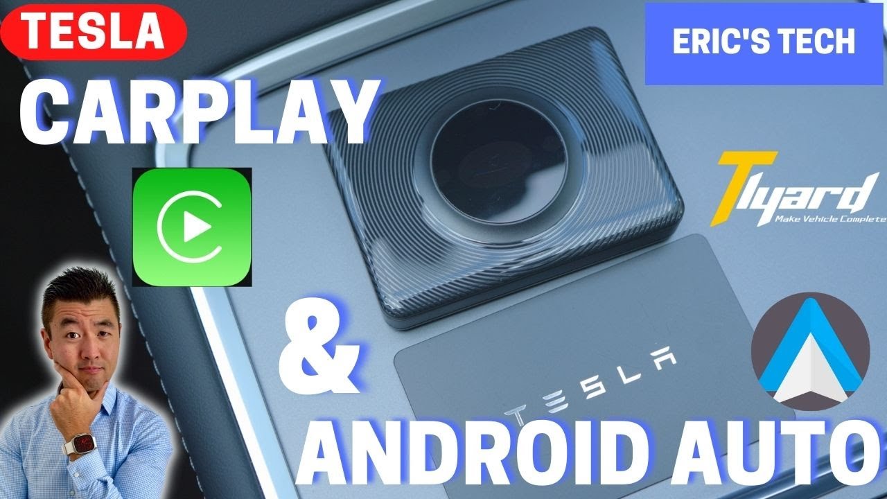 CarPlay et Android Auto dans la Tesla!! 🤩