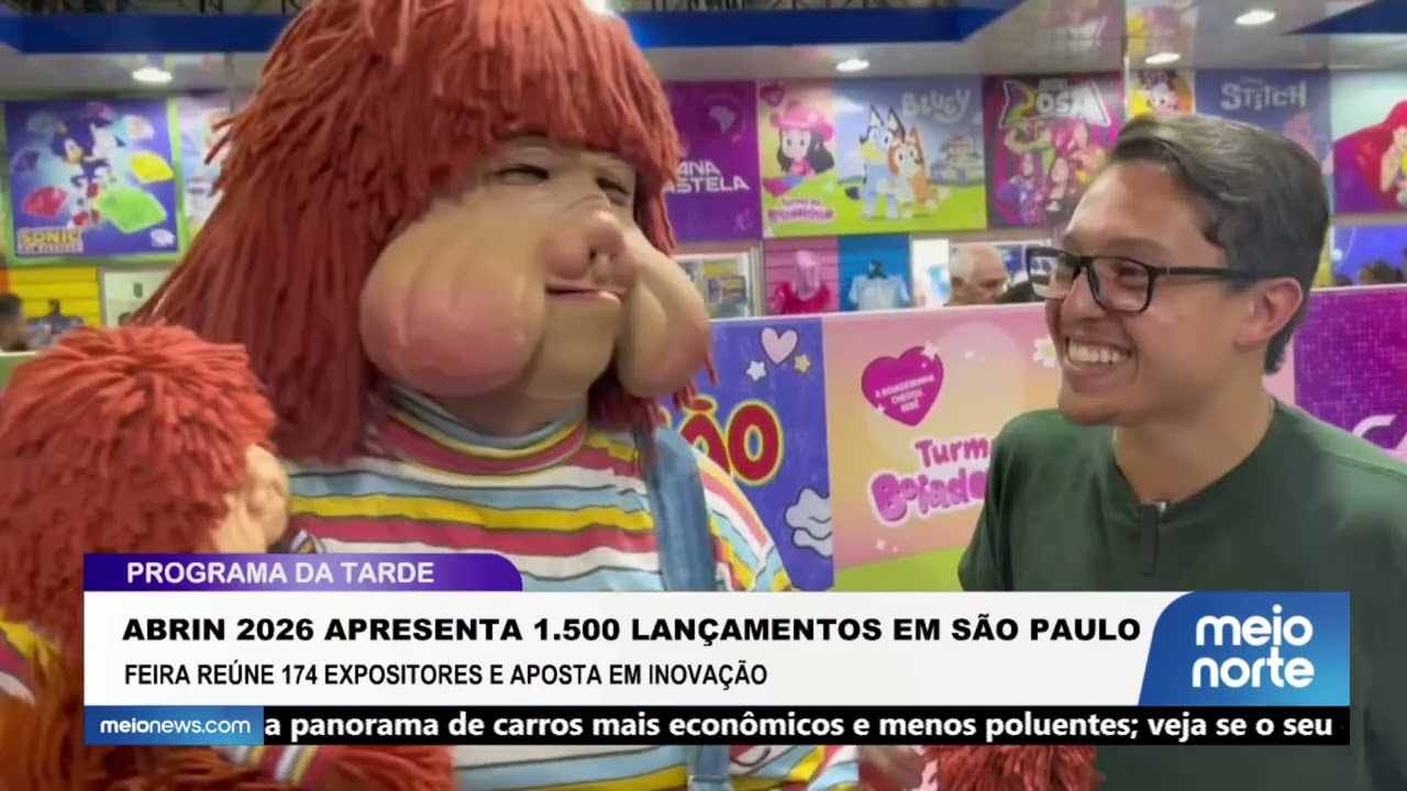 ABRIN 2026 apresenta 1.500 lançamentos em São Paulo | Programa da Tarde