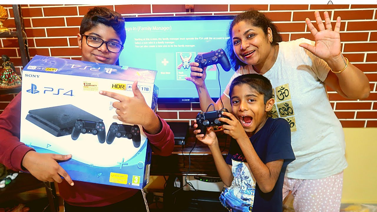 PS4 1tb BIRTHDAY SURPRISE GIFT for my Son | PS4 Unboxing Tamil | ps4 1tb |PS4 Setup and Installation