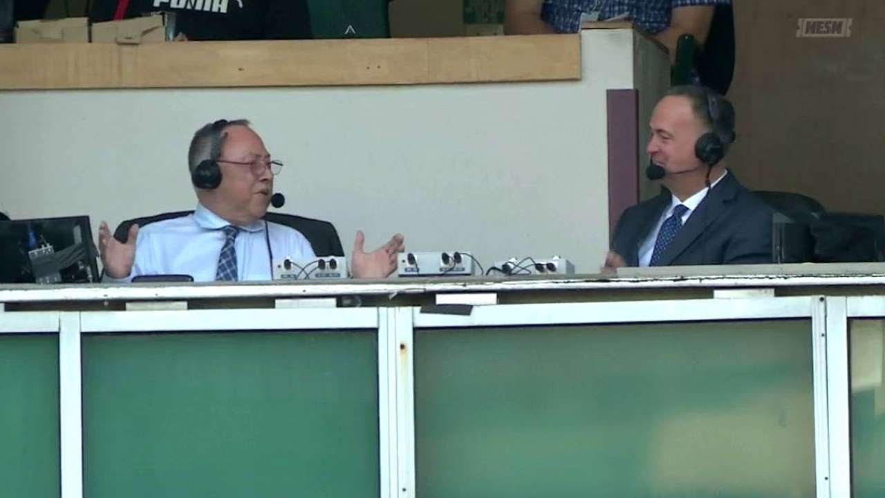 BOS@CLE: Orsillo recalls criticism of his first game