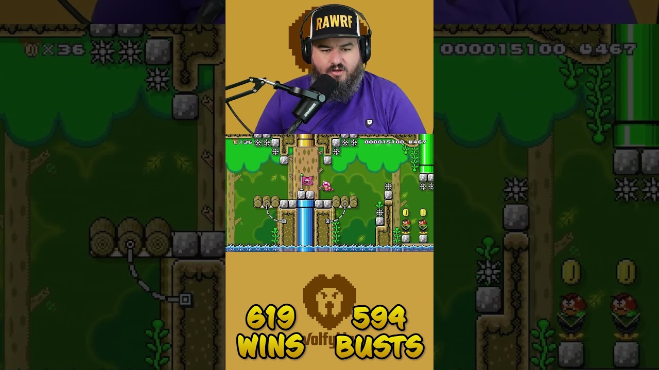 Gloomba Grove - One Shot or Bust Ep 1213 #mario #mariomaker #nintendo YT1-DC6-HHF
