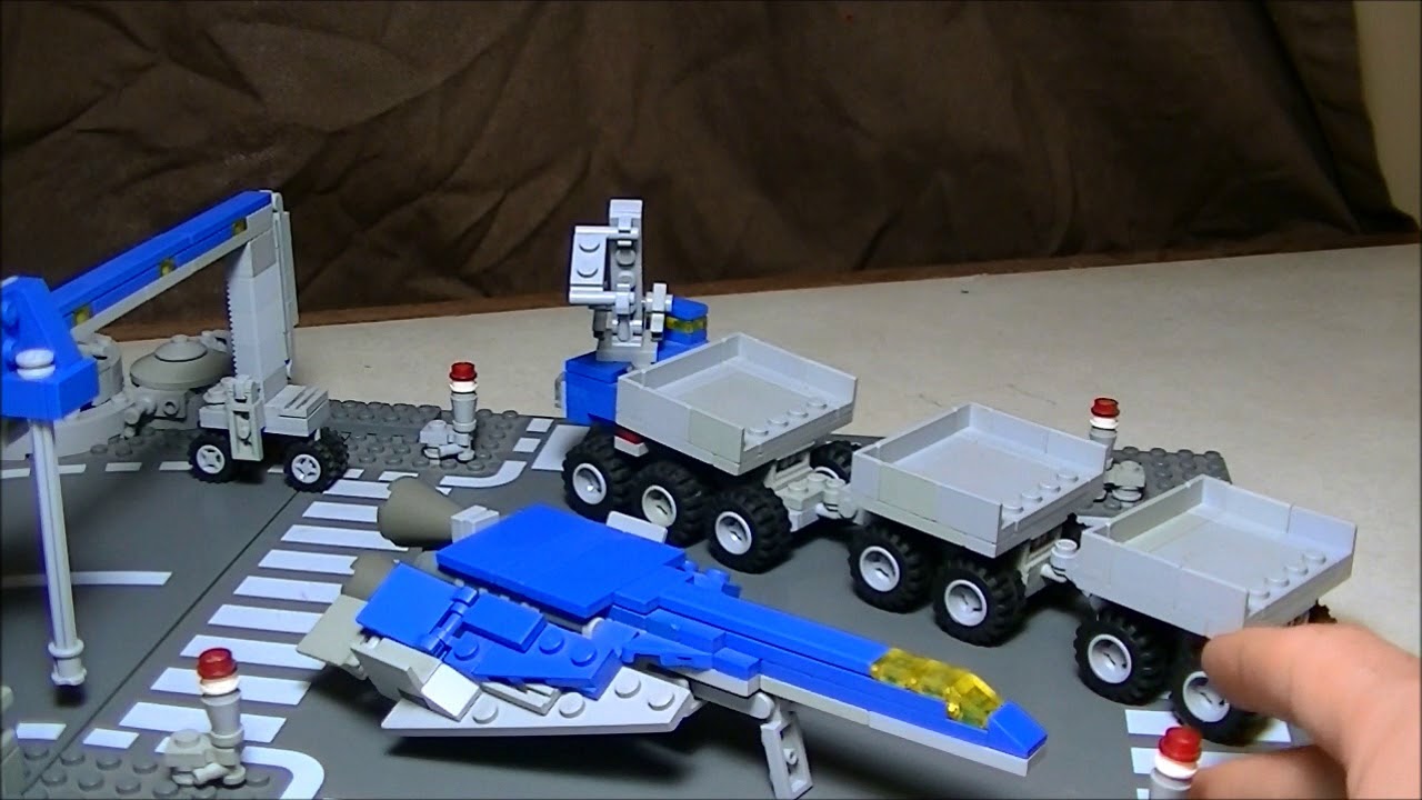 Micro-scale Retro Space Base