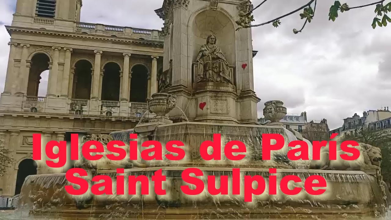 IGLESIAS DE PARIS , SAINT SULPICE. IGLESIA DE SAN SULPICIO