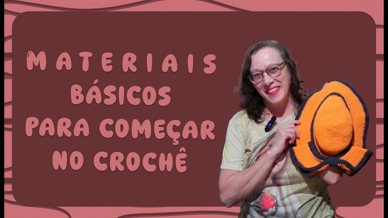 Boas-vindas ao canal  + introdução ao crochê 👩 #1