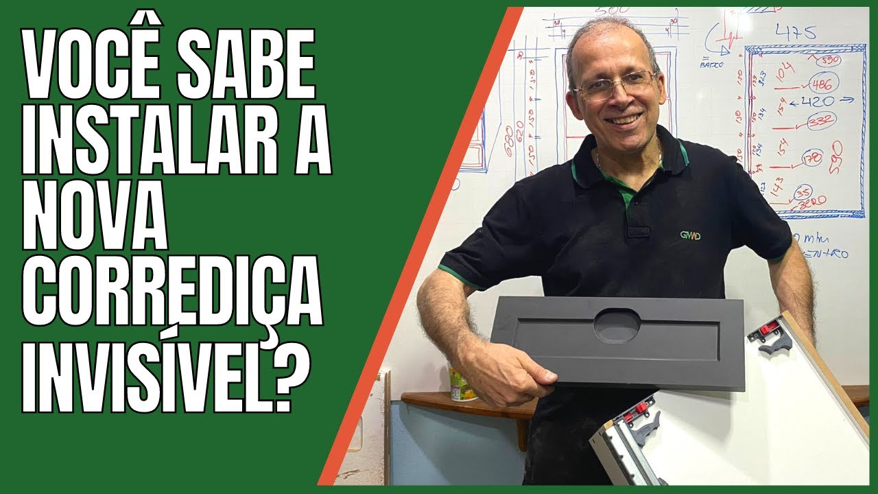 APRENDA A DIMENSIONAR UM GAVETEIRO COM AS NOVAS CORREDIÇAS INVISÍVEIS DT130 DA HÄFELE - Elias Leão