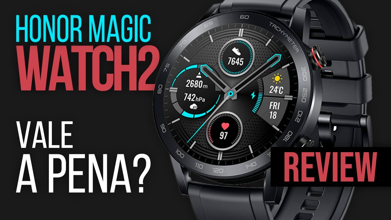Honor Magic Watch 2 46MM Unboxing Review - É um Huawei Watch GT 2 + barato? - MagicWatch 2 Brasil