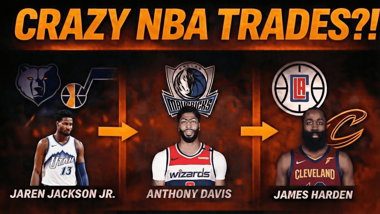 Major NBA trade chaos 👀AD, JACKSON JR & HARDEN  Stephen A 