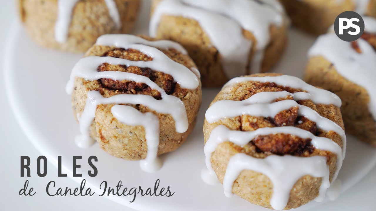 ROLES DE CANELA SIN HUEVOS, LACTEOS | SALUDABLES Y  FÁCILES (VEG)