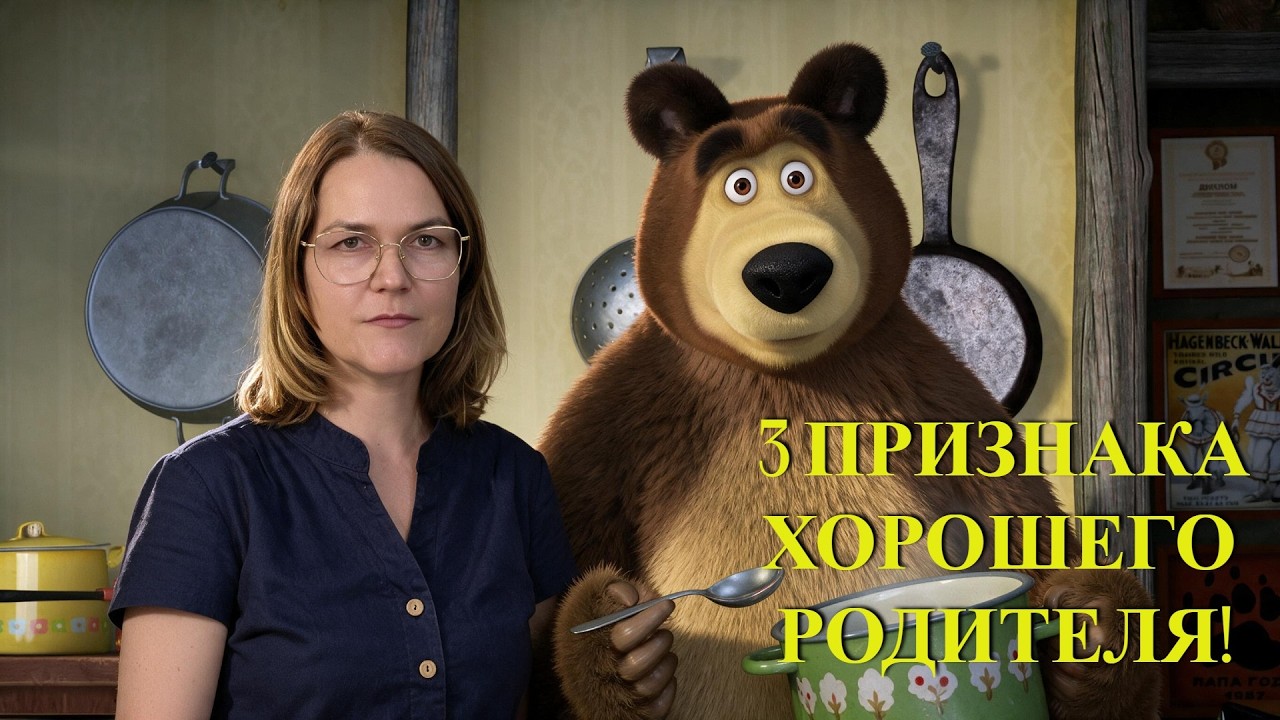 Маша позитив или как выглядит хороший родитель.