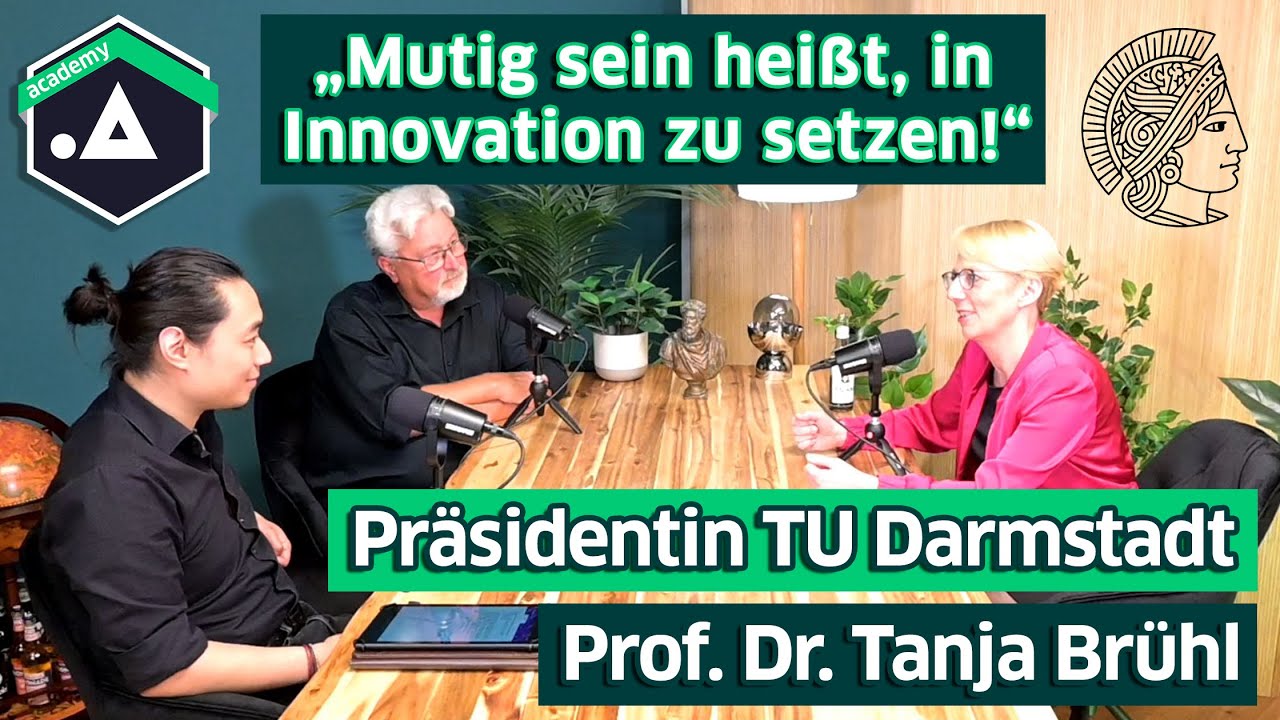 Innovation als Schlüssel für Europas Zukunft | Präsidentin der TU Darmstadt Prof. Dr. Tanja Brühl