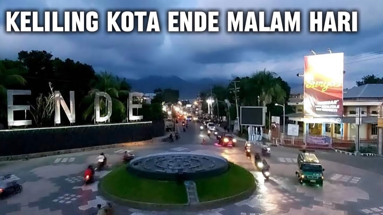 SITUASI TERKINI KOTA ENDE DI MALAM HARI ‼️makin rame menjelang natal dan tahun baru