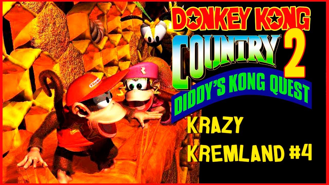 [Donkey Kong Country 2] World 4 - Krazy Kremland - Gameplay #4 (102%)