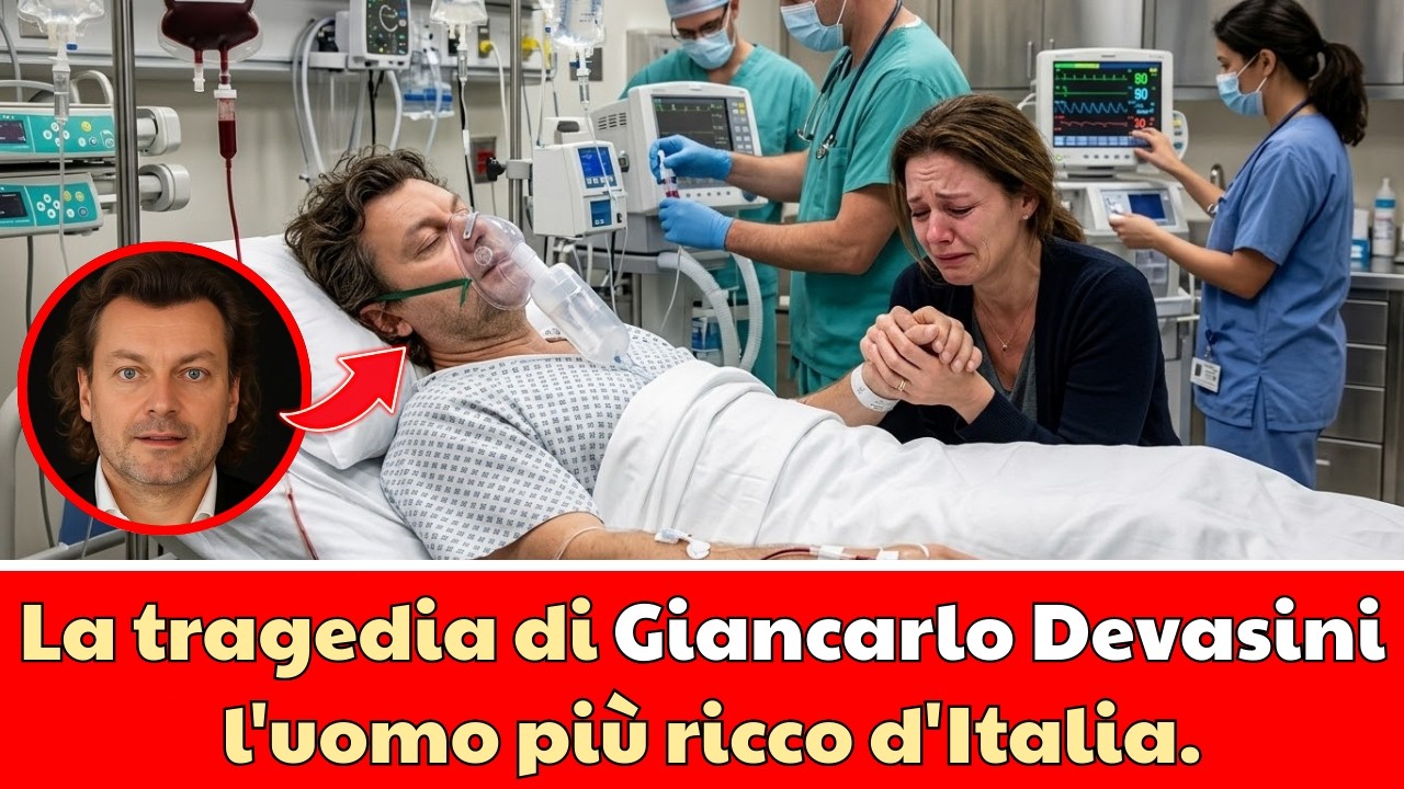 😢 Triste notizia: Tragedia per Giancarlo Devasini, l'uomo più ricco d'Italia, sua moglie in lacrime