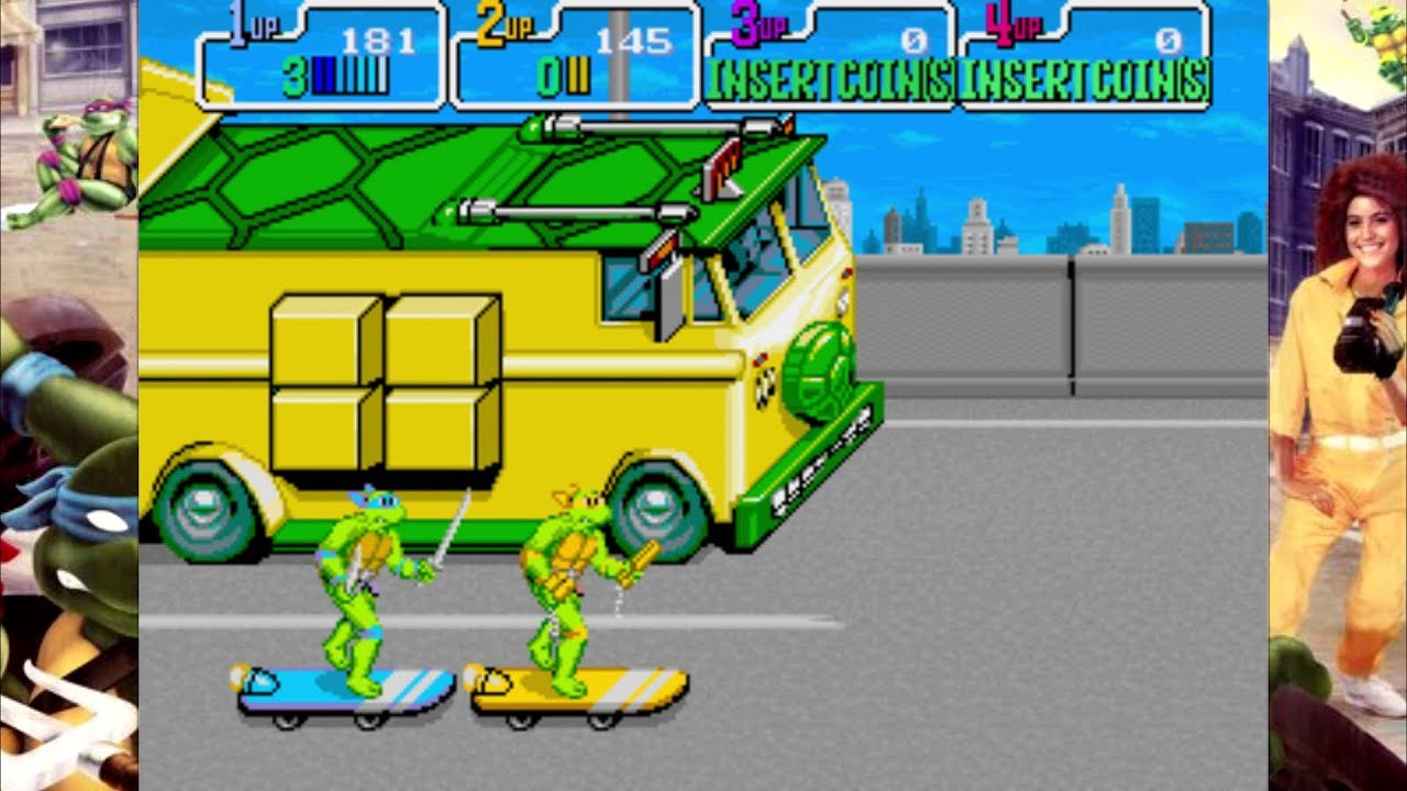 Teenage Mutant Ninja Turtles | Arcade 2 Player Co-op