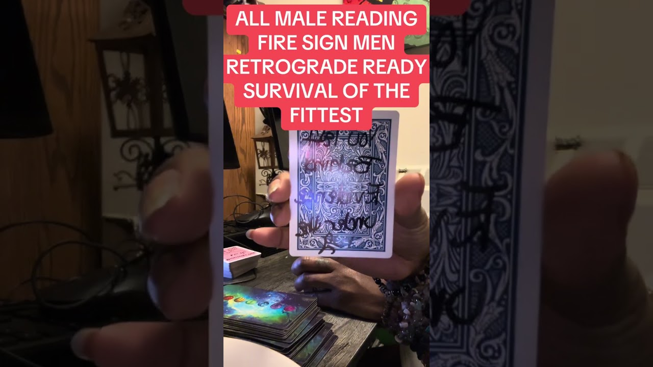 ALL MALE READING- RETROGRADE READY. SURVIVAL OF THE FITTEST